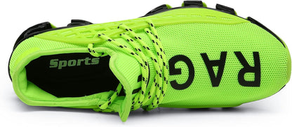 Mens Slip on Road Running Shoes Breathable Lightweight Comfortable Walking Shoes Athletic Gym Tennis Shoes for Men