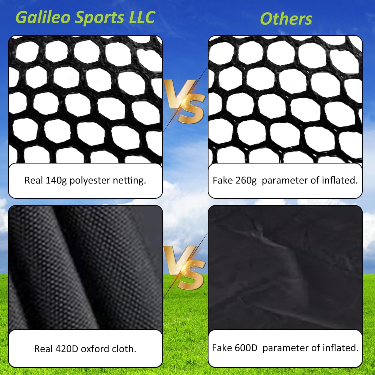 Golf Net for Backyard Practice: Hitting Net with Mat & Target – Training for Driving Chipping Swing Golf Gift for Dad Husband Men