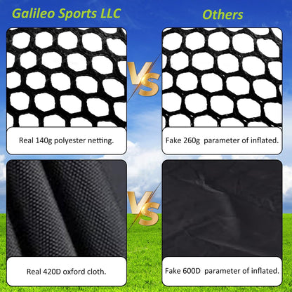 Golf Net for Backyard Practice: Hitting Net with Mat & Target – Training for Driving Chipping Swing Golf Gift for Dad Husband Men