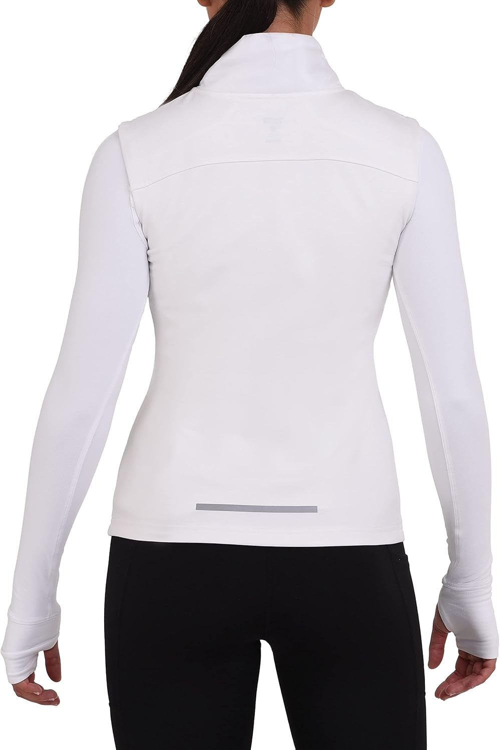 Women'S Excel Runner Walking Hiking Lightweight Thermal Padded Vest with Zipper Pockets, Winter Puffer for Women